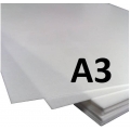 Folha hostia (Obreia) lisa para imprimir 24gr A3  (50Fls)